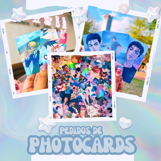 Pedidos de Photocards