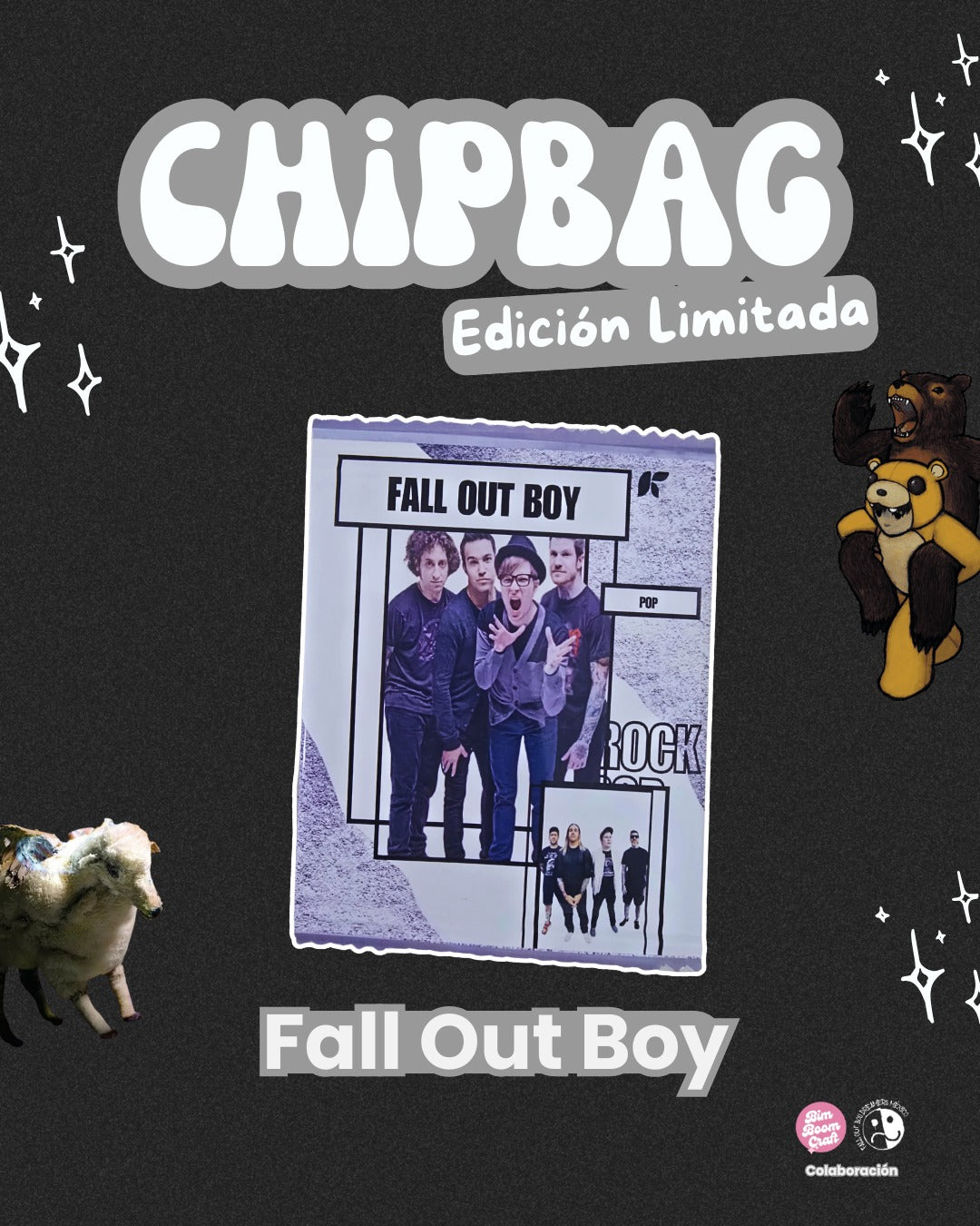 Chipbag: Fall Out Boy(Edición Limitada)